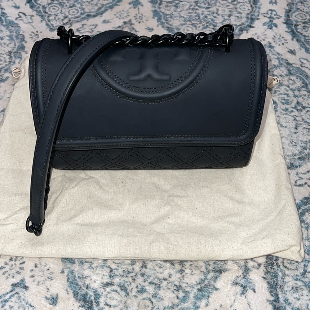 Tory Burch Matte Fleming Shoulder Bag